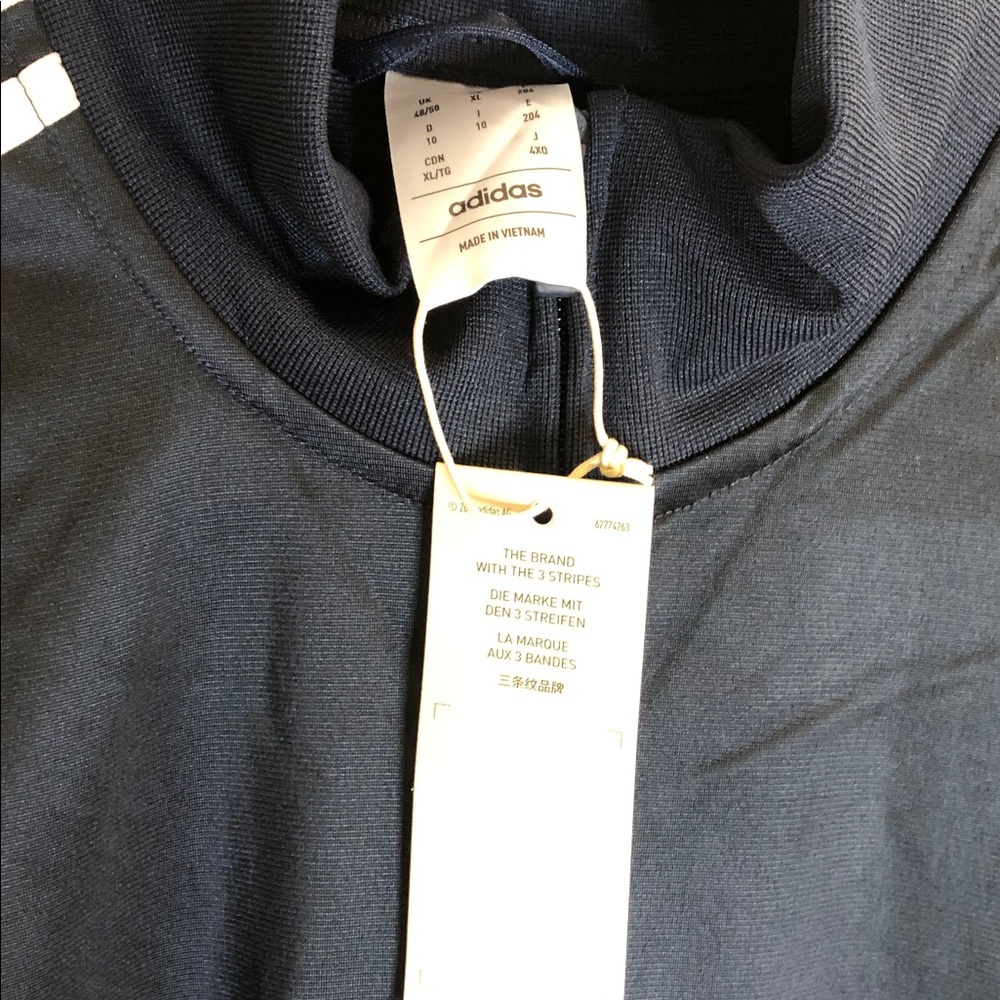 Adidas Men’s Dark Navy Blue Firebird TrackSuit Set (Jacket and Pants)- Size XL - Picture 3 of 7